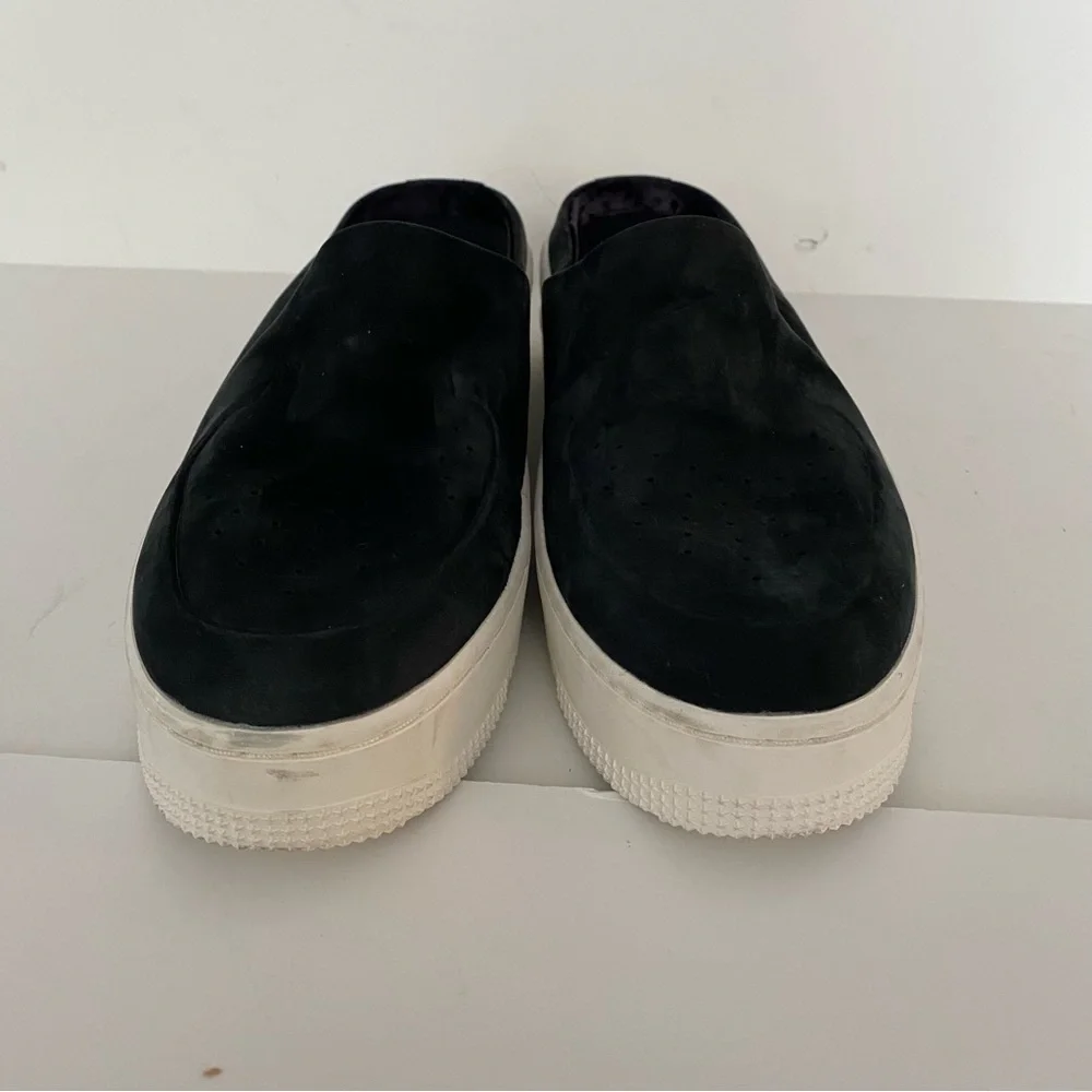 Nike Air Force 1 Lover XX Premium Black Suede Slip-On Mule Sneaker size 11